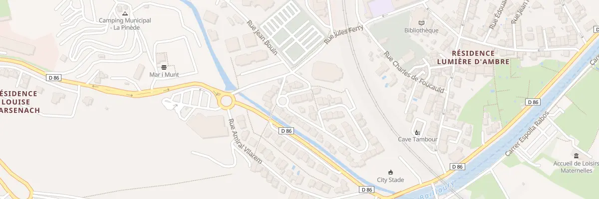 Plan du 5 Rue Jean Ferrer à Banyuls-sur-Mer