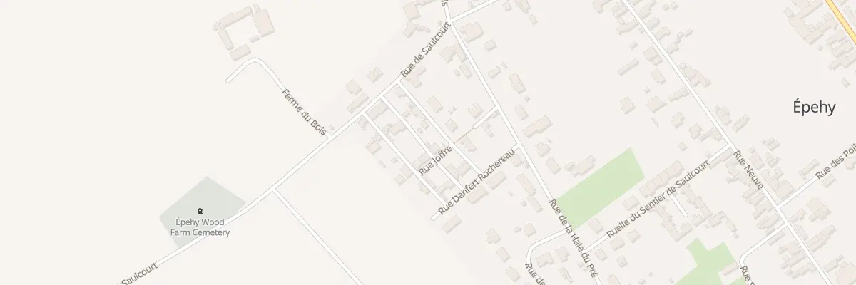 Plan du 4 Rue Joffre à Épehy