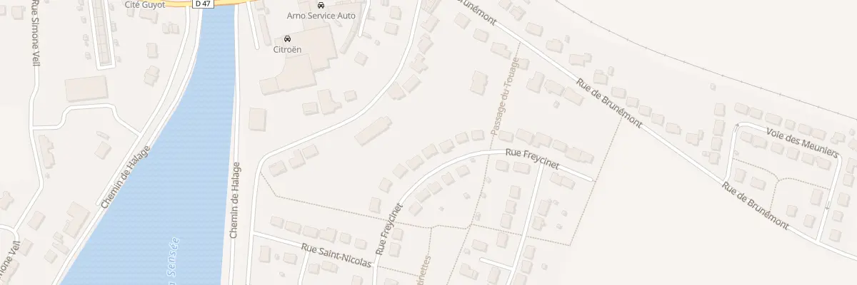 Plan du 281 Rue Freycinet à Arleux