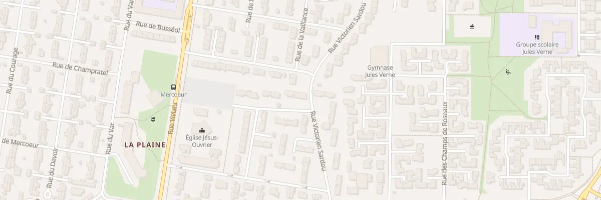 Plan du 29 Rue Pierre Bellemoure à Clermont-Ferrand