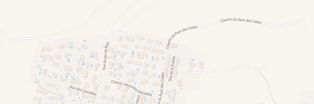 Plan du 3 Rue de la Crouzette à Salles-d’Aude