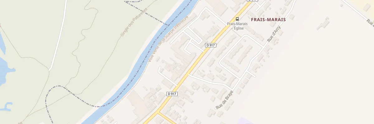 Plan du 3553 Rte de Tournai à Douai
