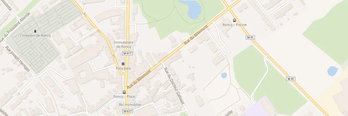 Plan du 18 Rue du Billemont à Roncq