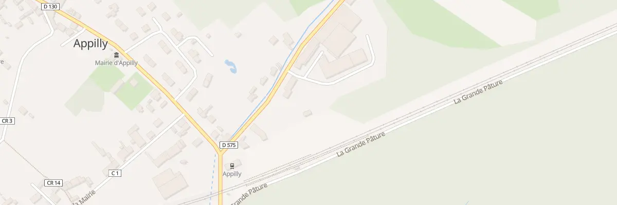 Plan du 100 Rue des Houdoirs à Appilly