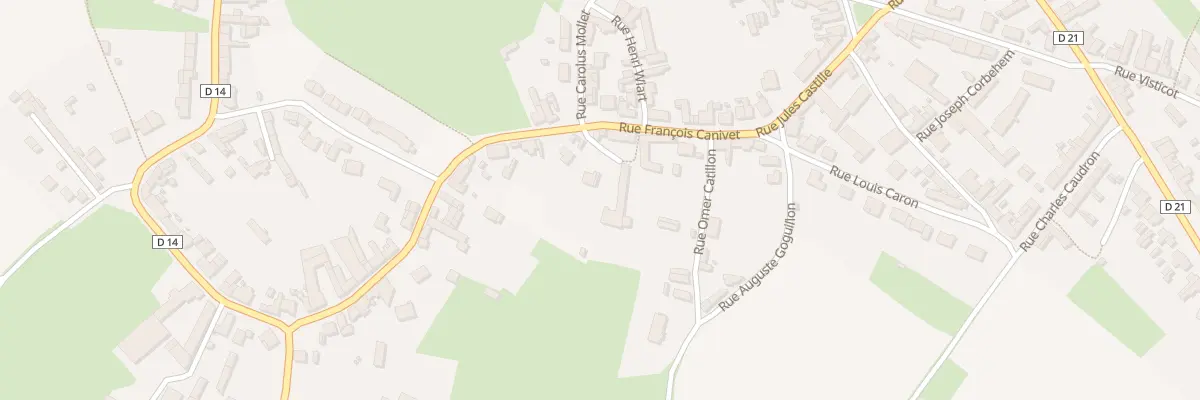 Plan du 9T Rue François Canivet à Oisy-le-Verger