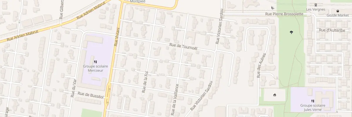 Plan du 117 Rue de la Vaillance à Clermont-Ferrand