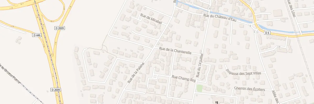 Plan du 14 Rue de la Palène à Ménétrol