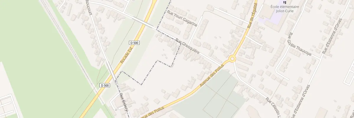 Plan du 27 Rue Ghesquiere à Dechy