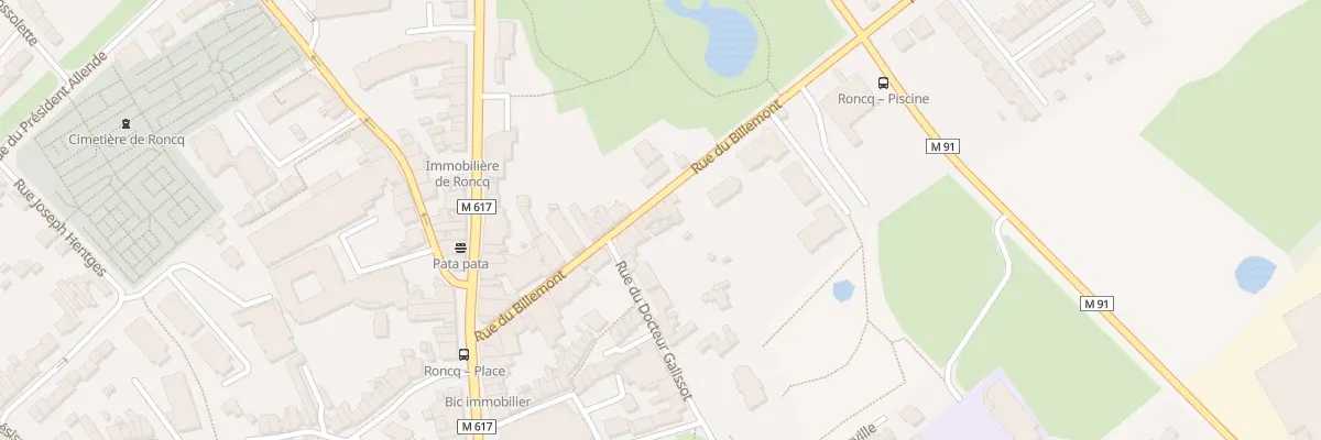 Plan du 22 Rue du Billemont à Roncq