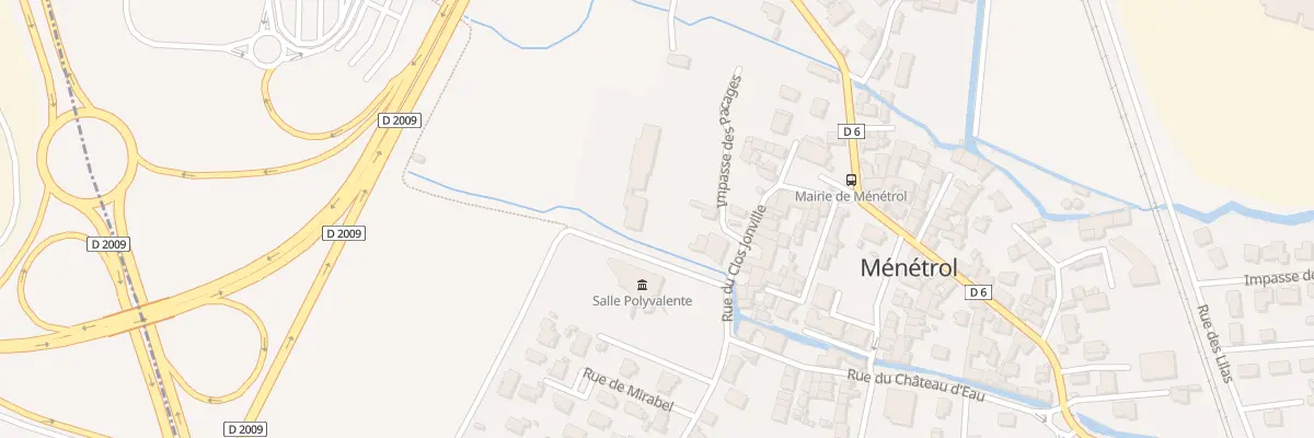 Plan du 7 Rue du Clos Jonville à Ménétrol