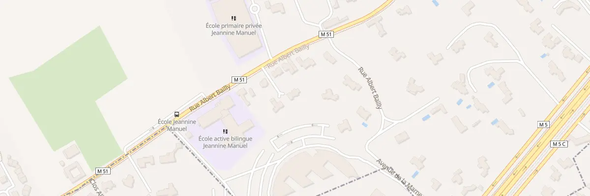 Plan du 4282 Rue Albert Bailly à Marcq-en-Barœul