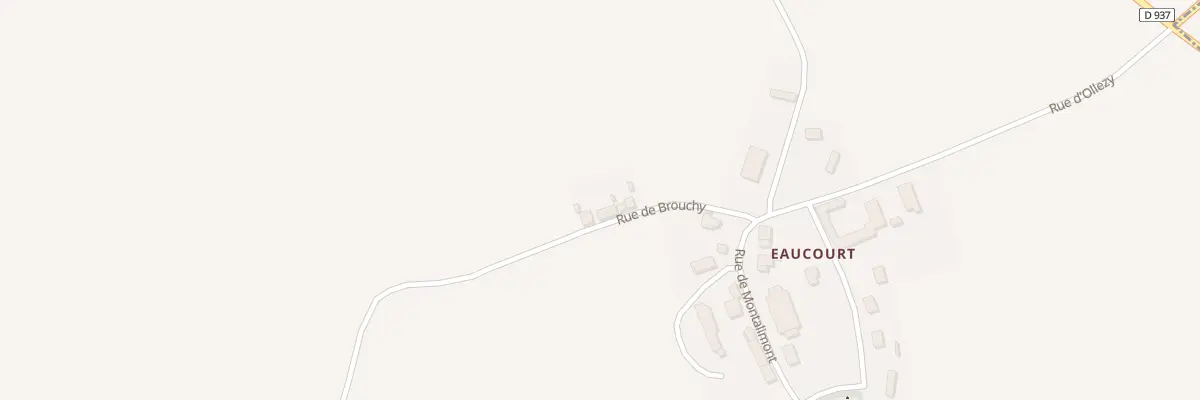 Plan du 12 Rue de Brouchy à Sommette-Eaucourt