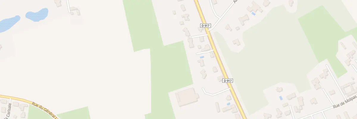 Plan du 970 Rte Nationale à Mérignies
