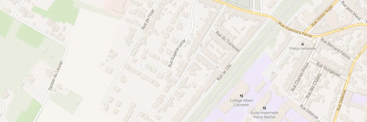 Plan du 52 Rue de l’Égalité à Wasquehal