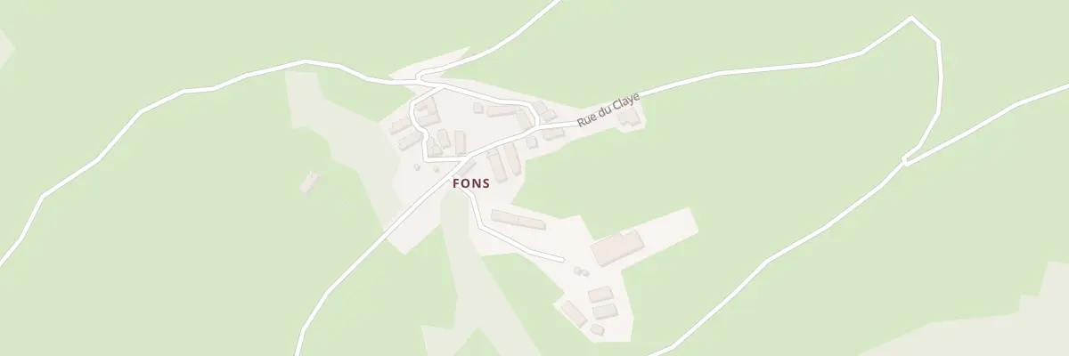 Plan du 5097 Fons à Saint-Mary-le-Plain