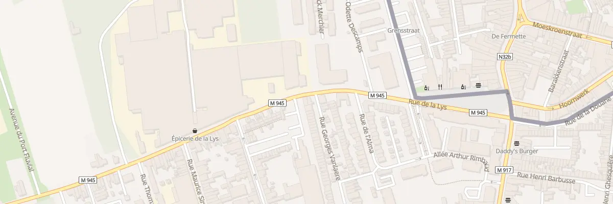 Plan du 51 Rue de la Lys à Halluin