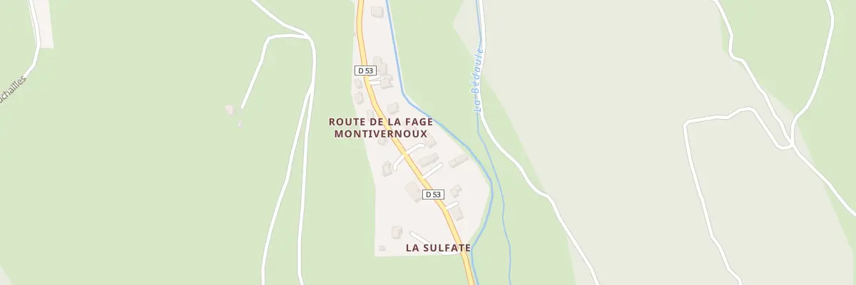 Plan du 5201 La Sulfate à Fournels