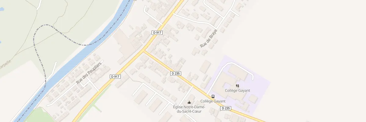 Plan du 97D Rue Marguerite de Flandre à Douai