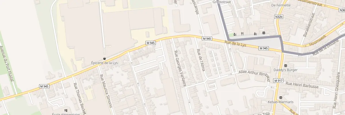 Plan du 77 Rue Georges Vanlaere à Halluin