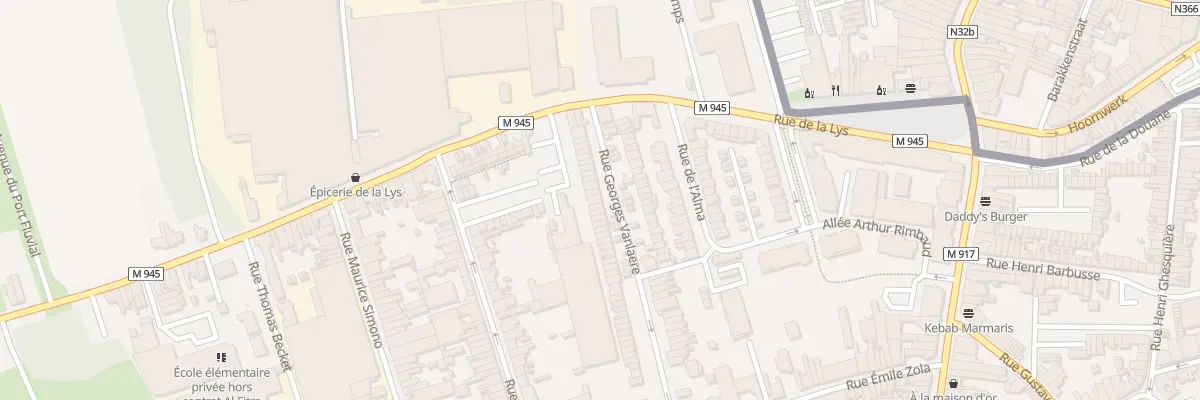 Plan du 69 Rue Georges Vanlaere à Halluin