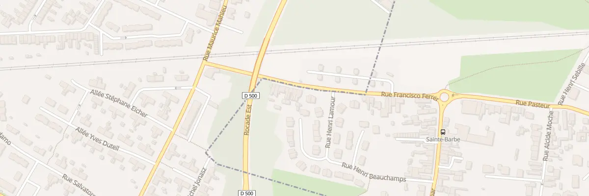 Plan du 39 Rue Francisco Ferrer à Dechy