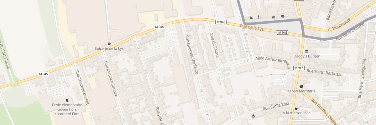 Plan du 57 Rue Georges Vanlaere à Halluin
