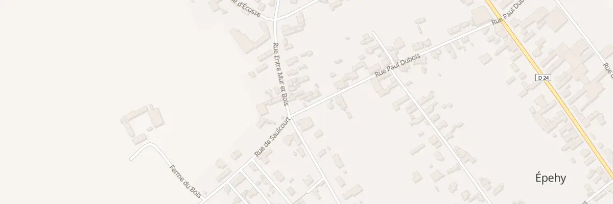 Plan du 30 Rue Paul Dubois à Épehy