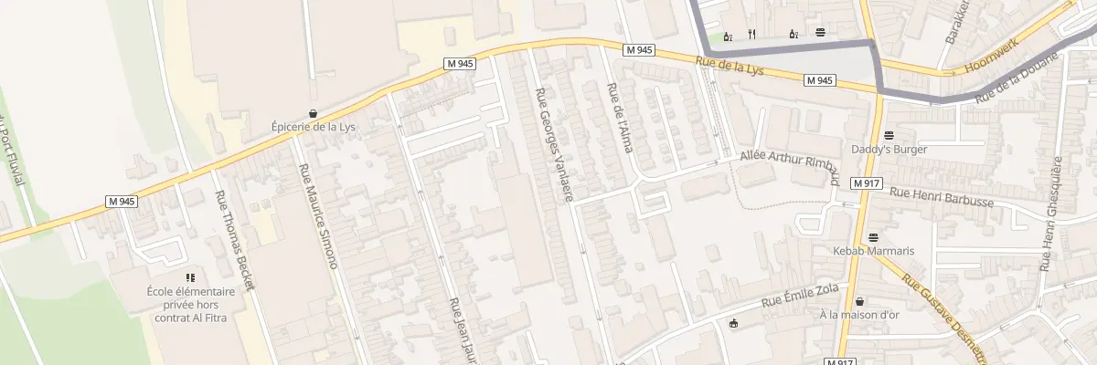 Plan du 51 Rue Georges Vanlaere à Halluin