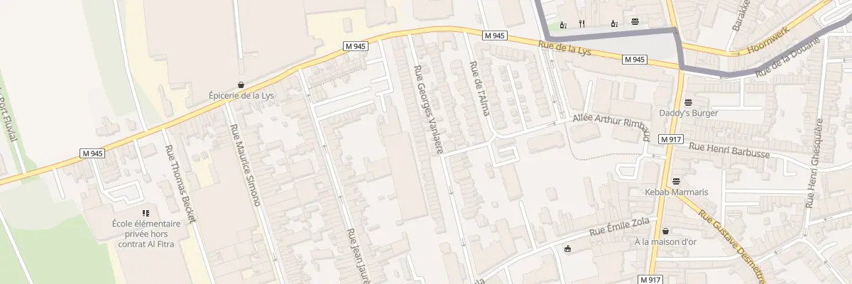 Plan du 49 Rue Georges Vanlaere à Halluin