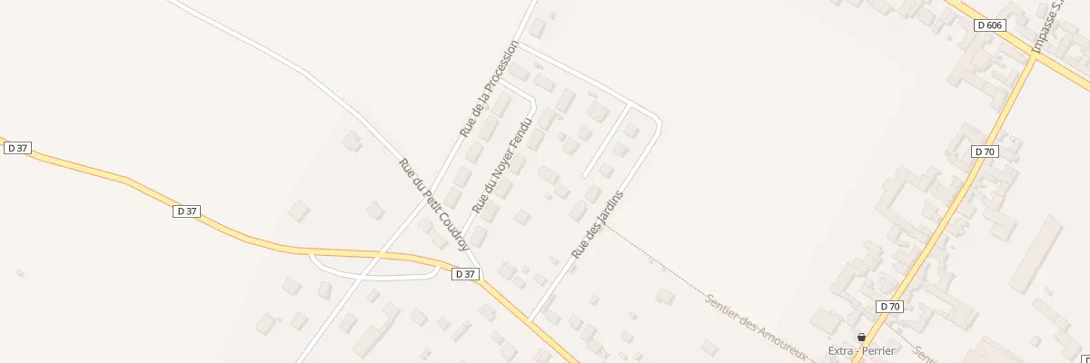 Plan du 2 Imp du Lignault à Champigny