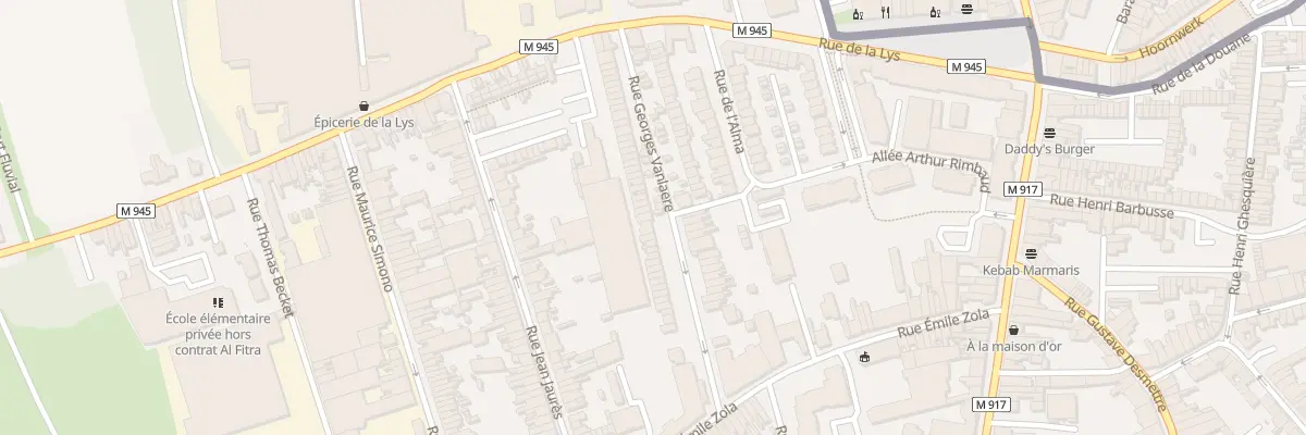 Plan du 41 Rue Georges Vanlaere à Halluin