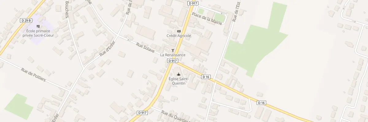 Plan du 879 Av du General de Gaulle à Gouzeaucourt