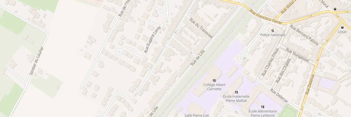 Plan du 17 Rue de l’Égalité à Wasquehal