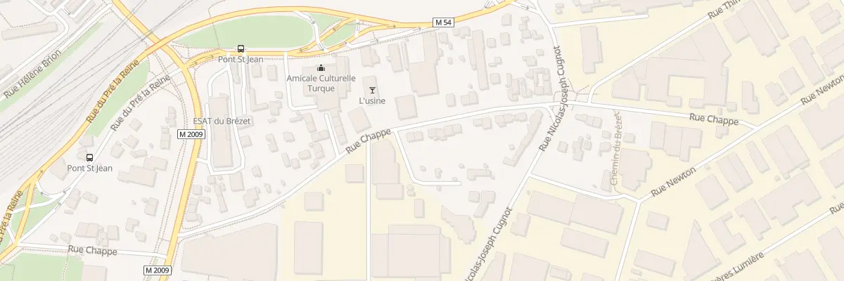 Plan du 32 Rue Chappe à Clermont-Ferrand