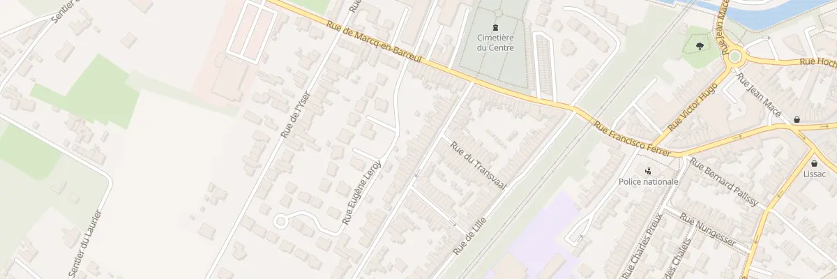 Plan du 22 Rue de l’Égalité à Wasquehal