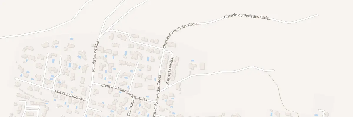 Plan du 20 Rue de la Pinède à Salles-d’Aude