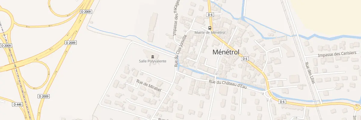 Plan du 16 Rue du Clos Jonville à Ménétrol
