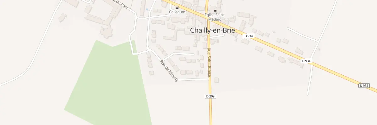 Plan du 3 Imp des Herons à Chailly-en-Brie