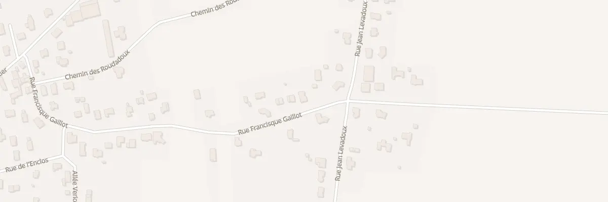 Plan du 44 Rue Francisque Gaillot à Saint-Bonnet-près-Riom