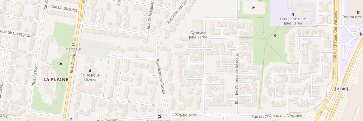 Plan du 31 Rue des Champs de Roseaux à Clermont-Ferrand