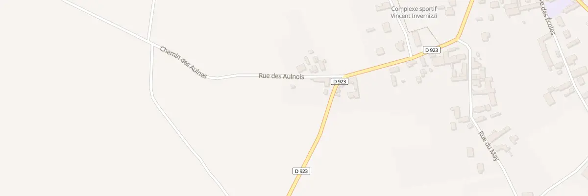 Plan du 1 Rue des Aulnois à Caillouël-Crépigny