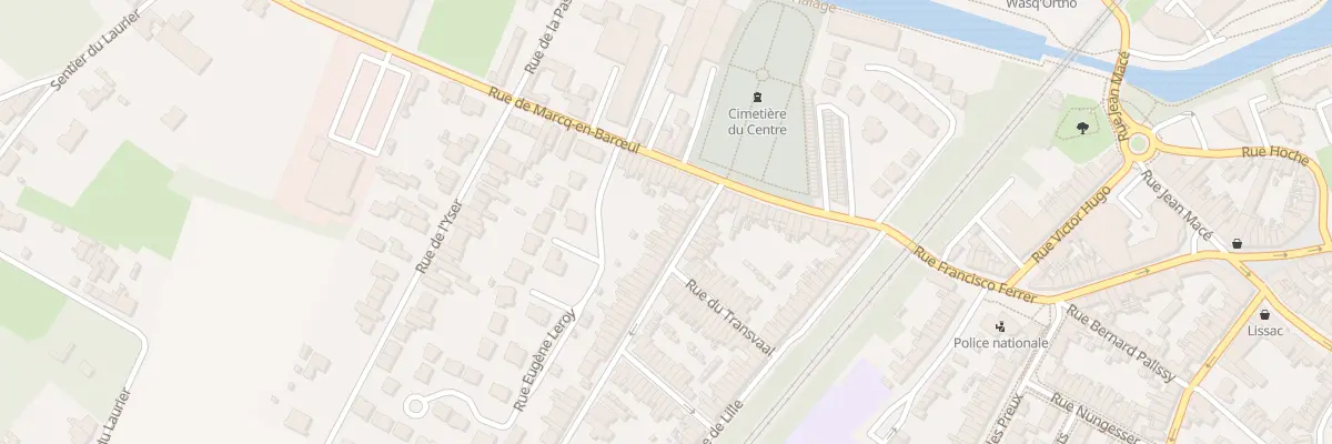 Plan du 6 Rue de l’Égalité à Wasquehal