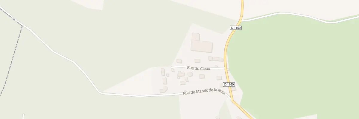Plan du 9 Rue du Marais de la Noix à Ressons-le-Long