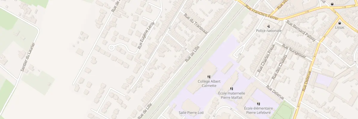 Plan du 76 Rue de Lille à Wasquehal