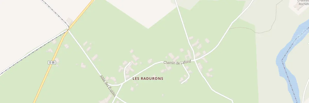 Plan du 5 Che de Lafond (Radurons) à Saint-Bonnet-de-Rochefort