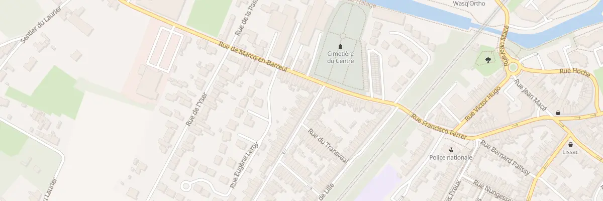 Plan du 4 Rue de l’Égalité à Wasquehal