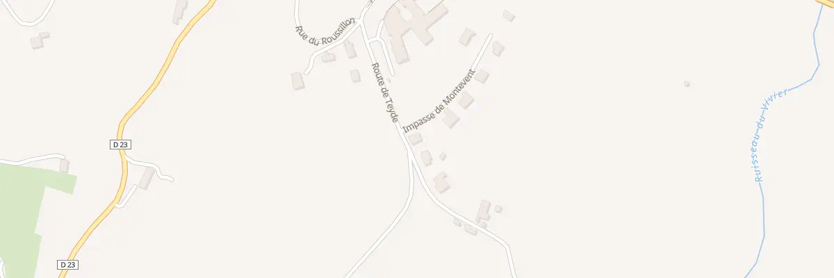 Plan du 11 Rte de Teyde à Ardes