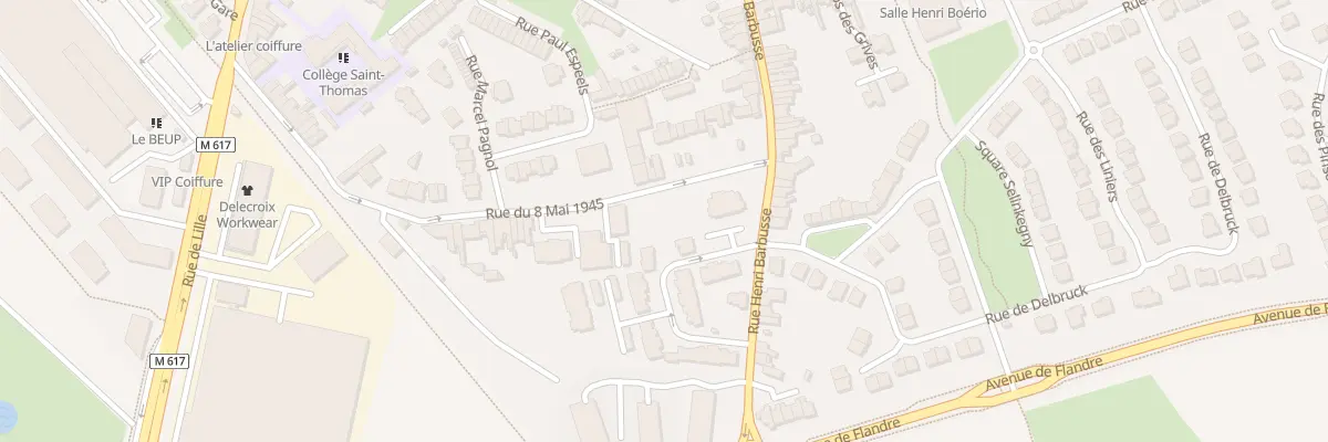 Plan du 30 Rue du Huit Mai 1945 à Roncq