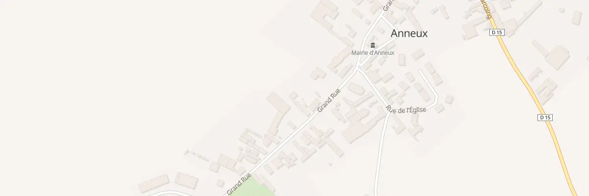 Plan du 24 Gr Grand Rue à Anneux