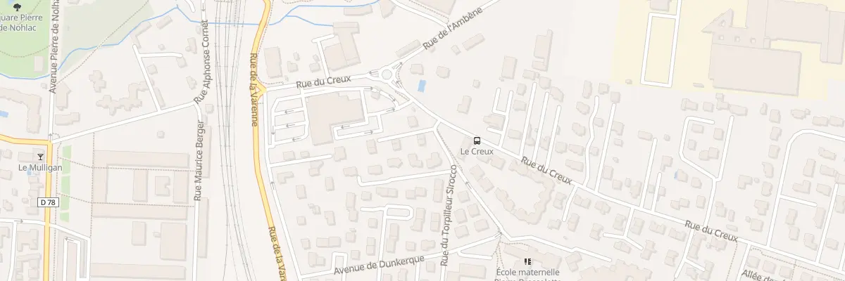 Plan du 34 Rue du Torpilleur Sirocco à Riom